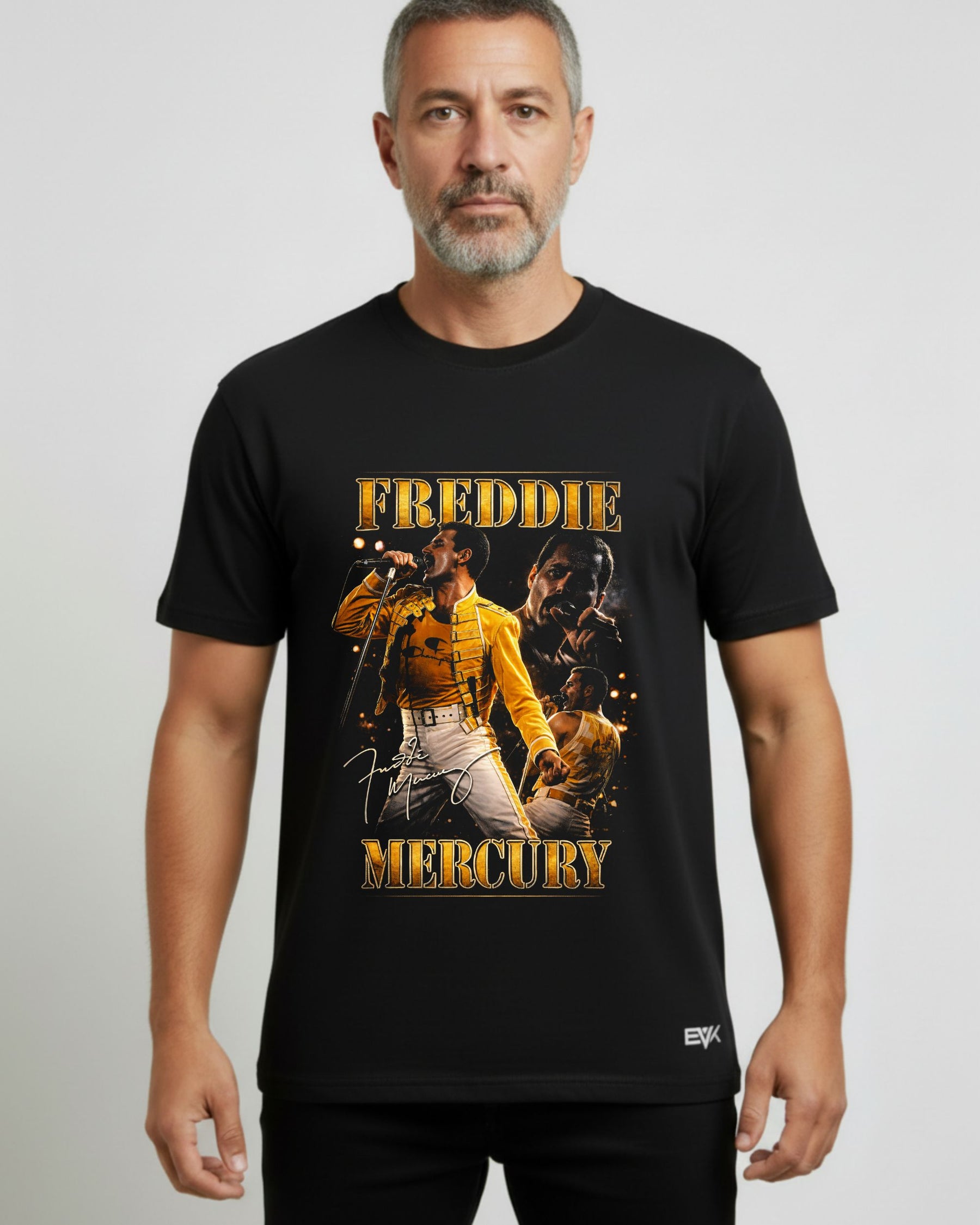 Camiseta Queen – Freddie Mercury Star