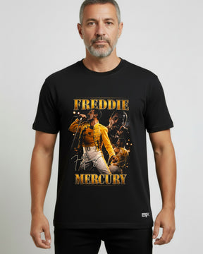 Camiseta Queen – Freddie Mercury Star
