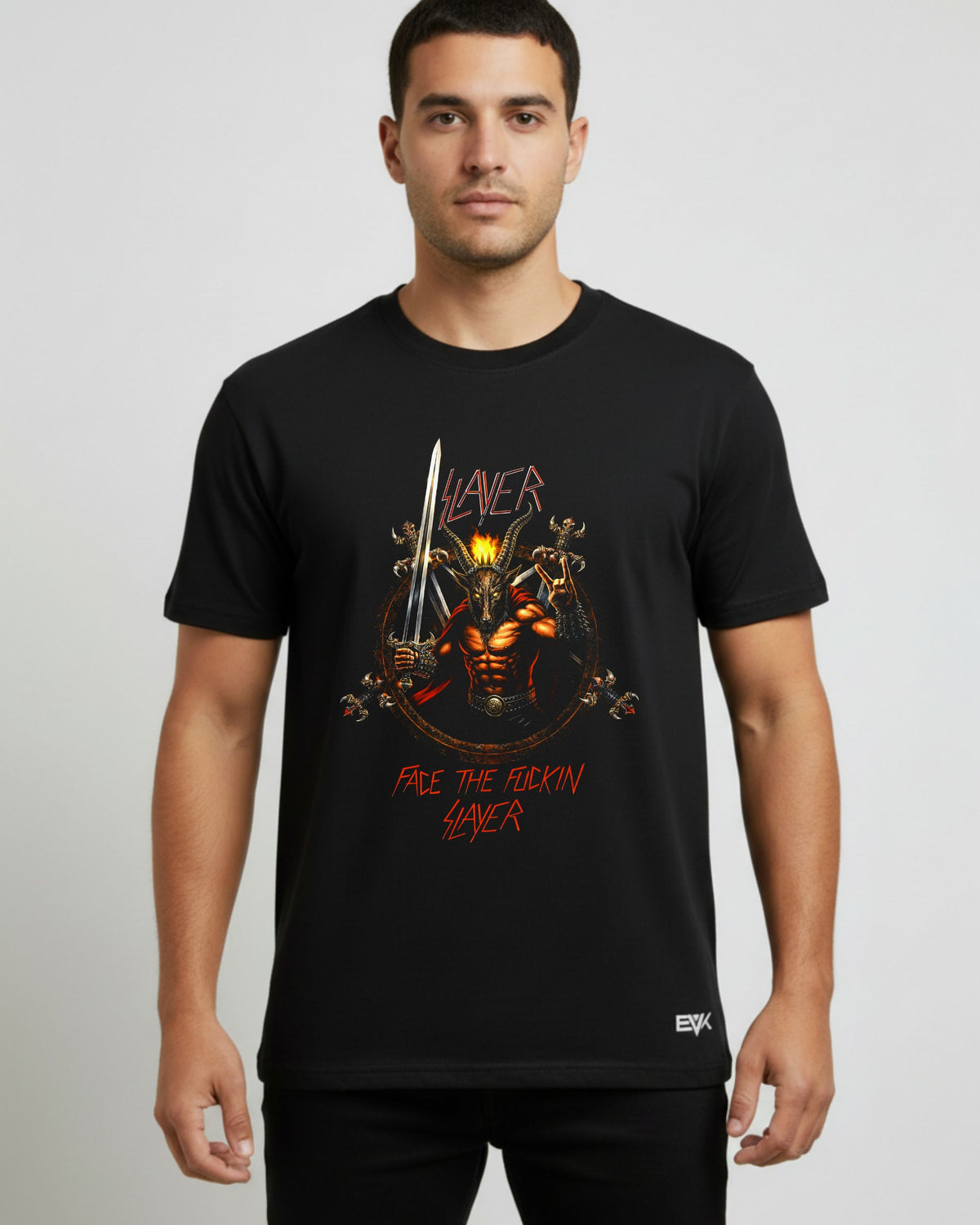 Camiseta Slayer – Face the Fucking Slayer
