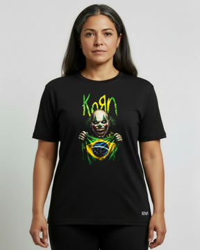 Camiseta Korn – Palhaço Brasileiro