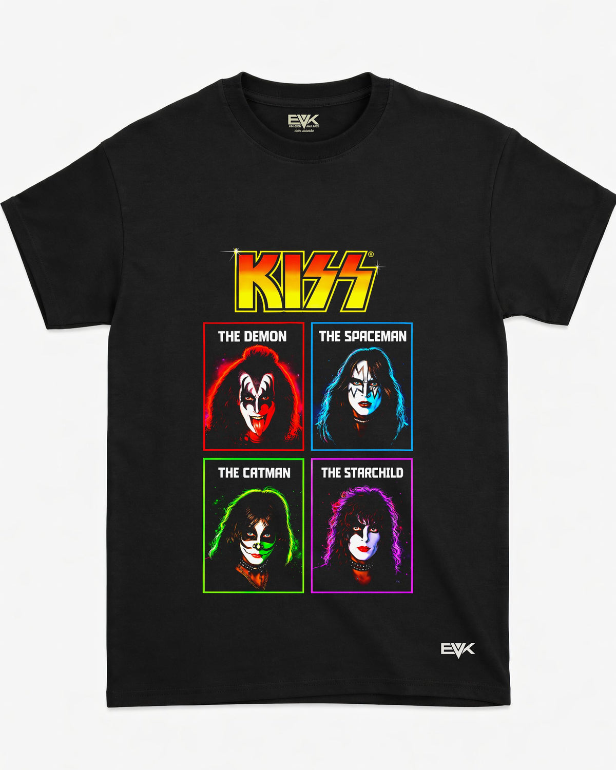 Camiseta Kiss – Signature Faces