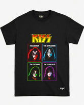 Camiseta Kiss – Signature Faces