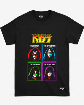 Camiseta Kiss – Signature Faces
