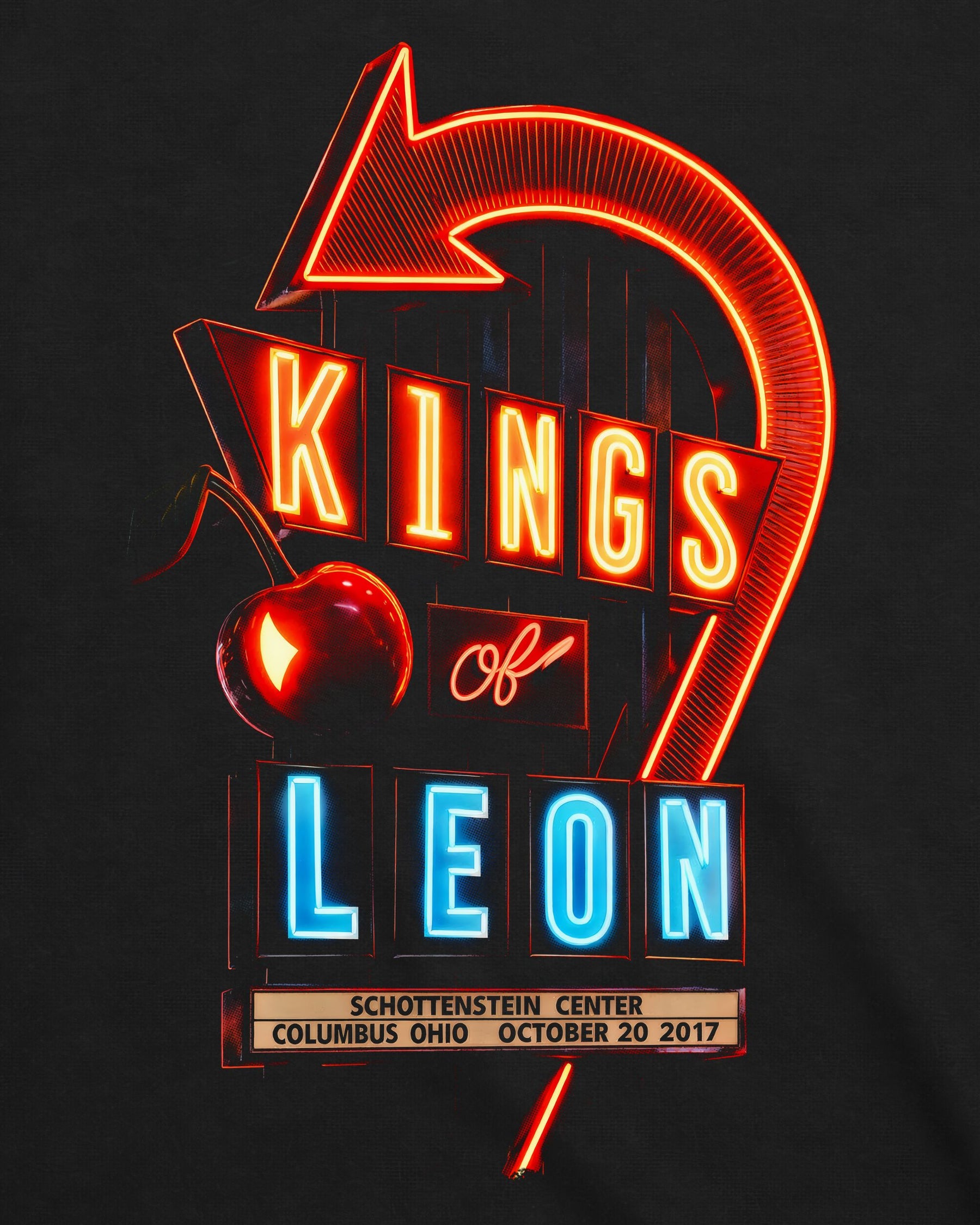 Camiseta Kings of Leon – Tour Columbus Ohio