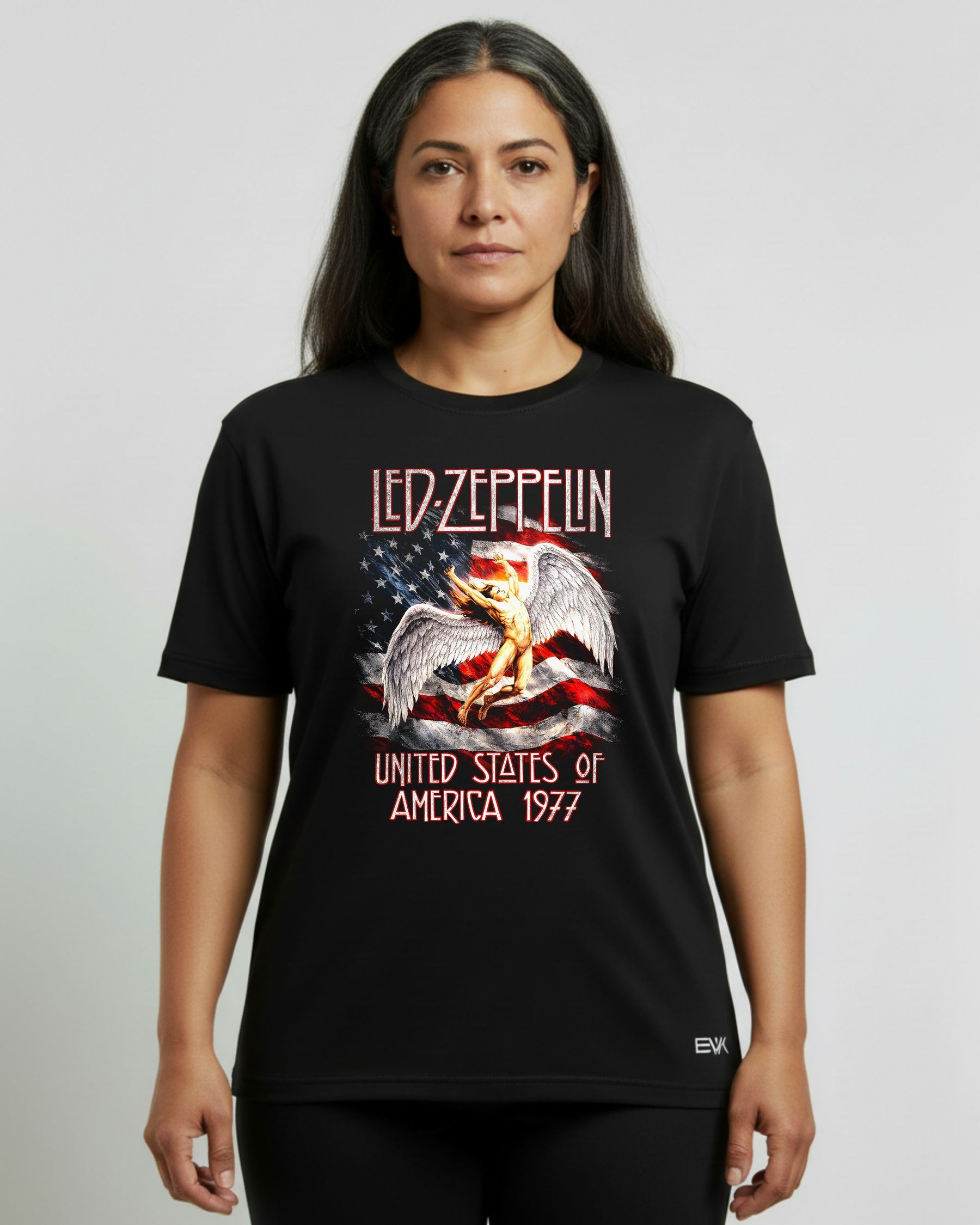 Camiseta Led Zeppelin – U.S. Tour Anjo Caído