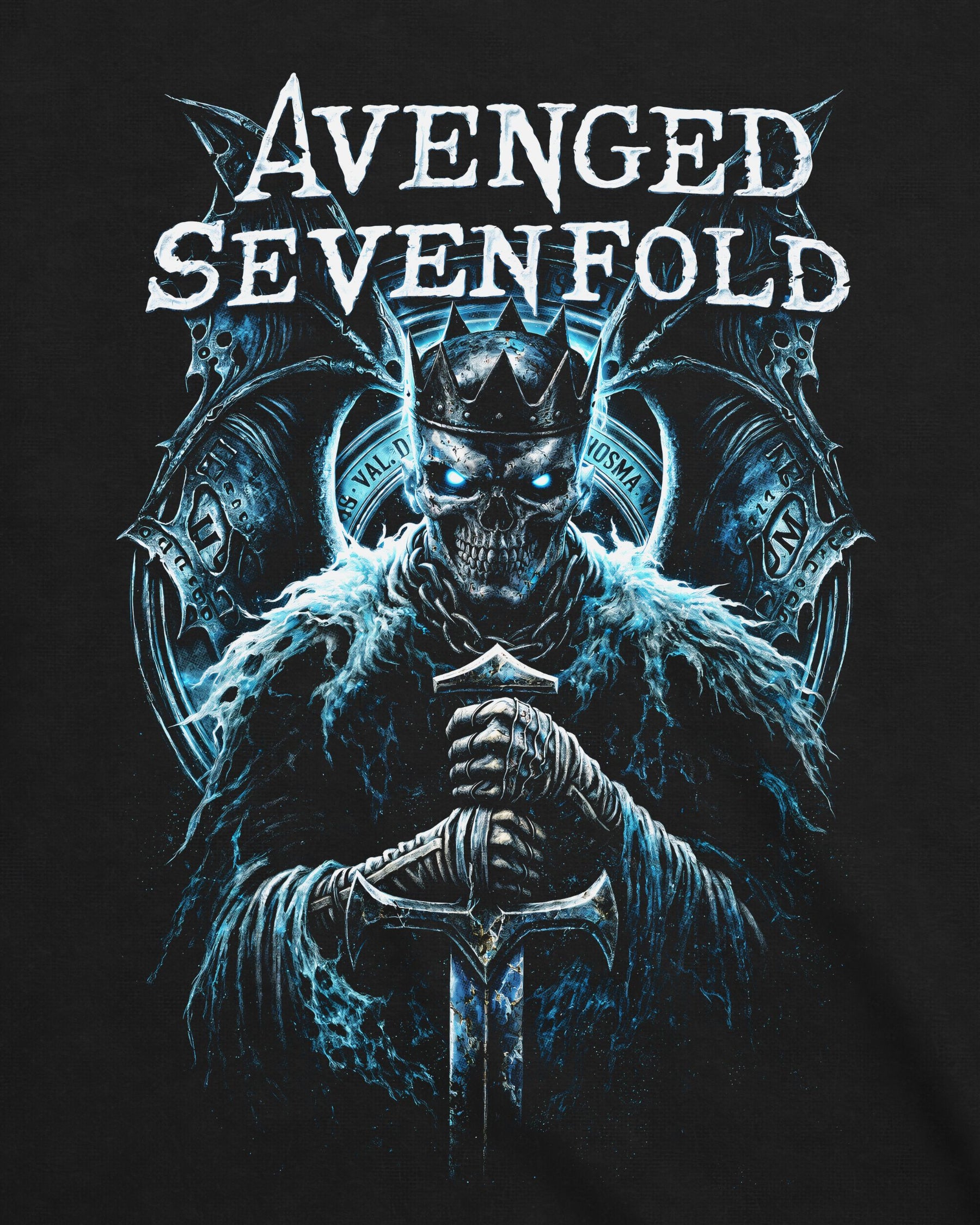 Camiseta Avenged Sevenfold – Hail To The King - Gelo