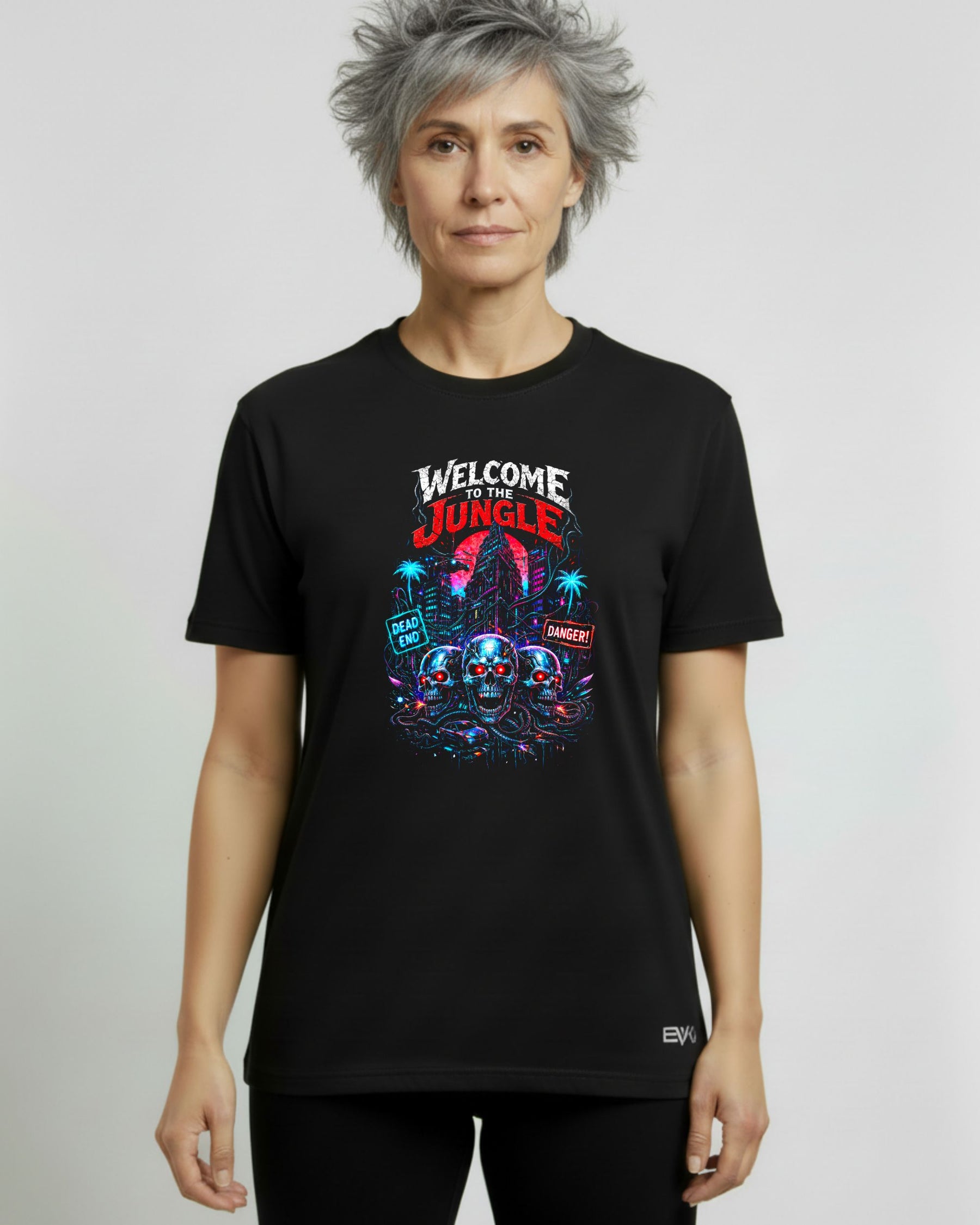 Camiseta Guns N’ Roses – Welcome to the Jungle – CyberPunk