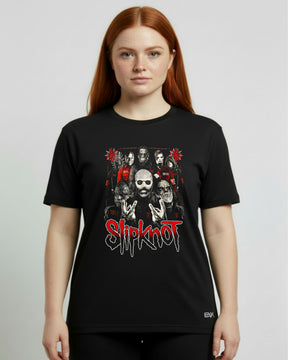 Camiseta Slipknot – Members and Masks