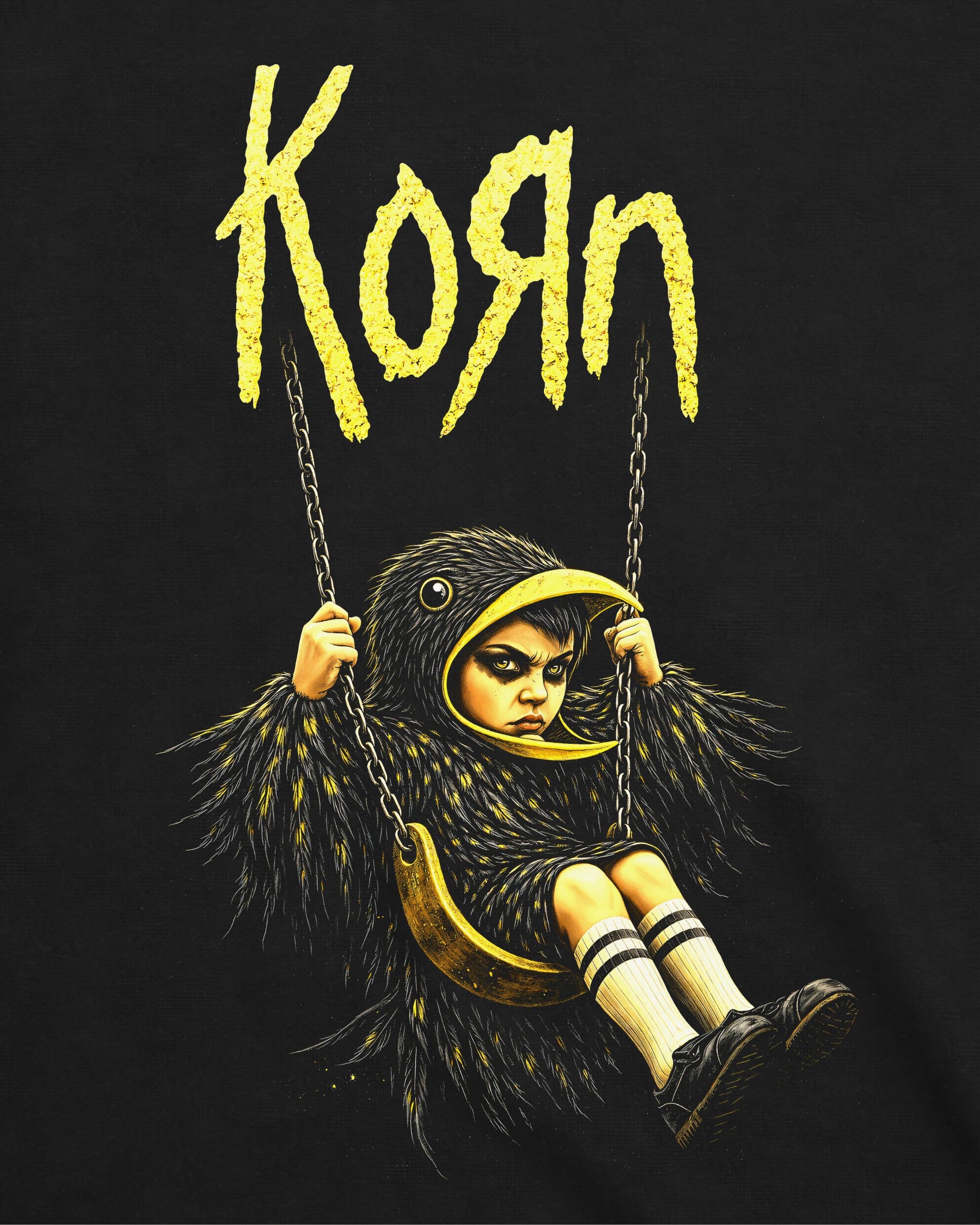 Camiseta Korn – Raised in the Dark