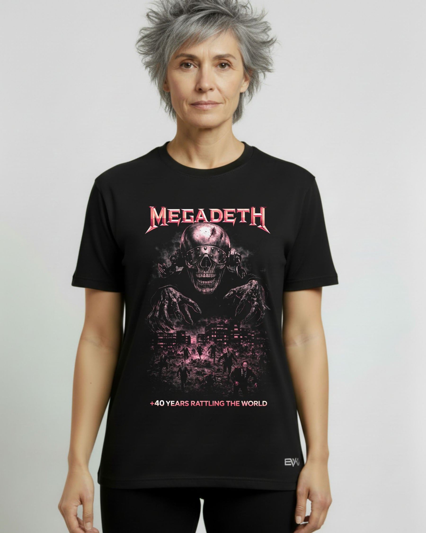Camiseta Megadeth – +40 Years Rattling the World