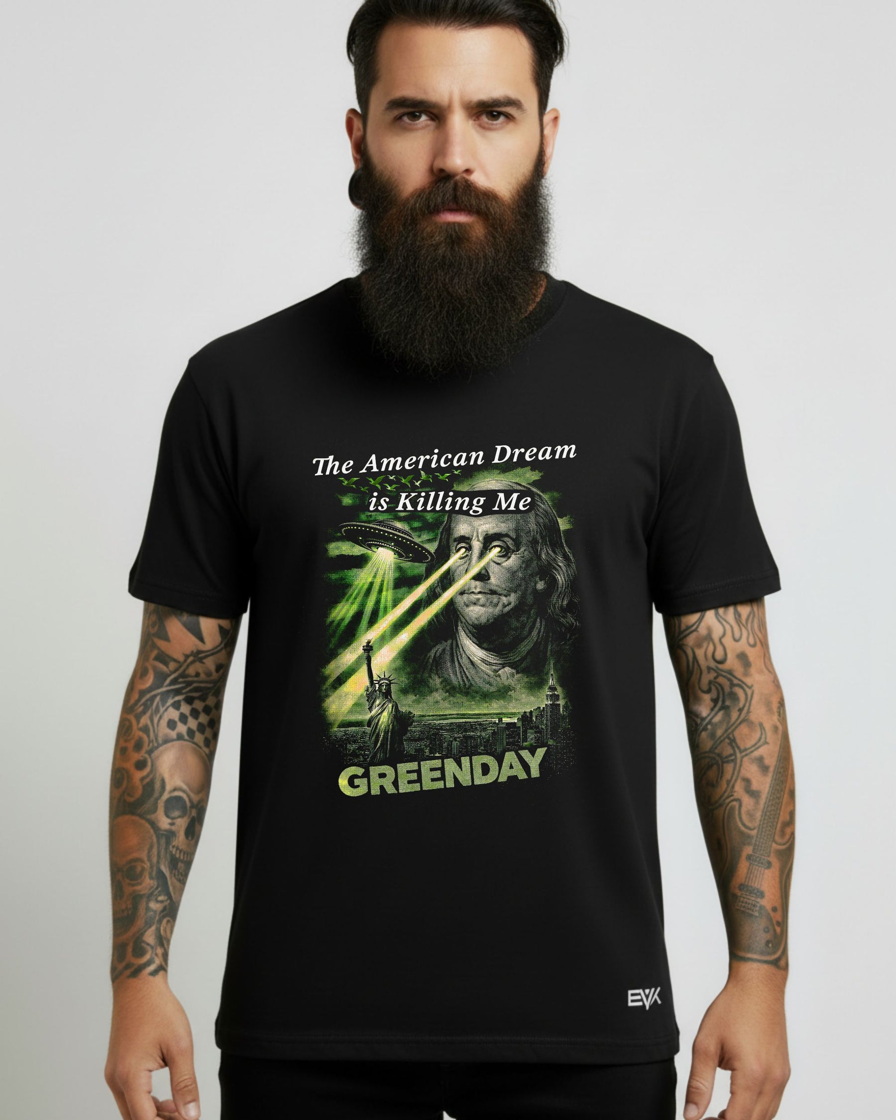 Camiseta Green Day – The American Dream Is Killing Me