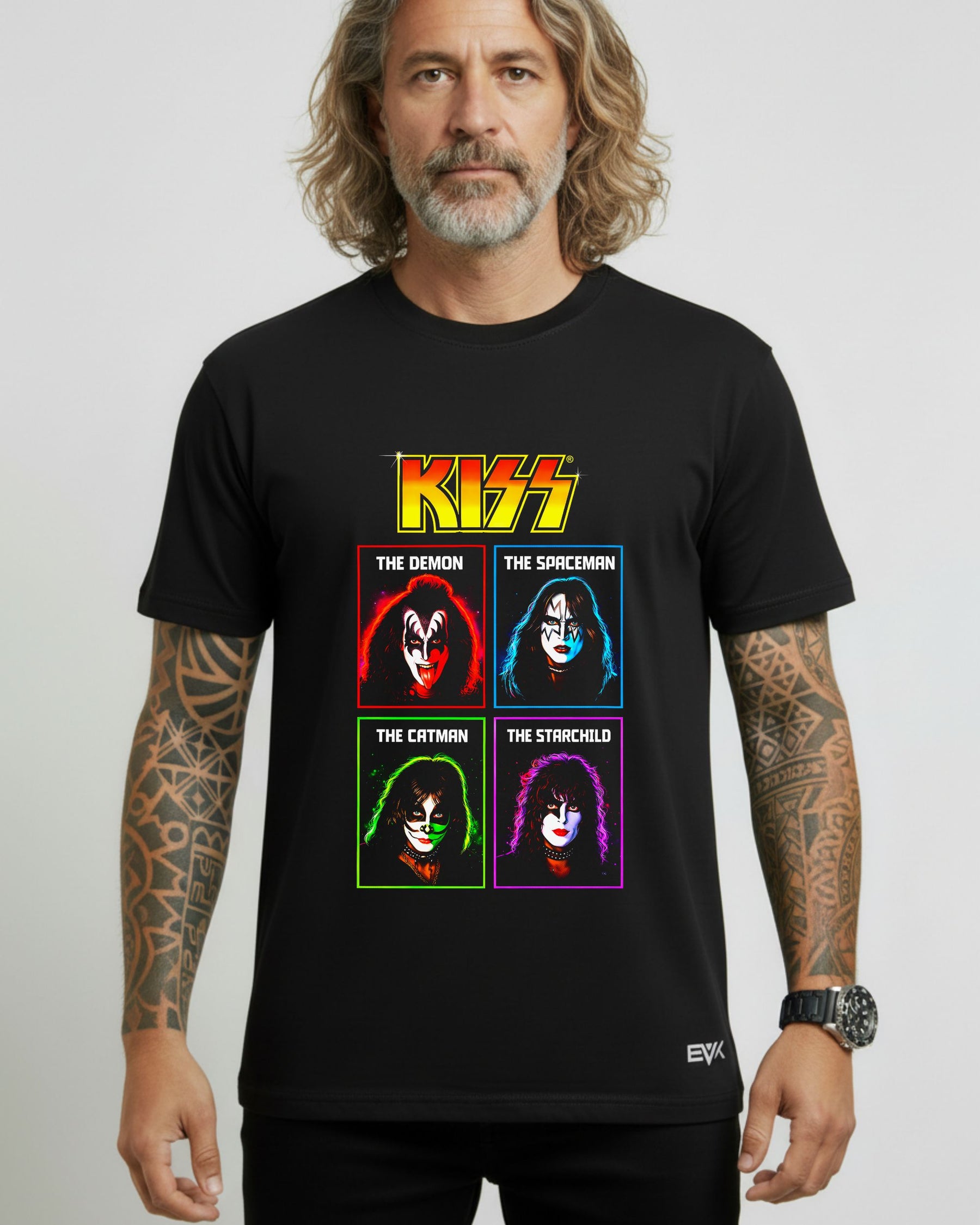 Camiseta Kiss – Signature Faces