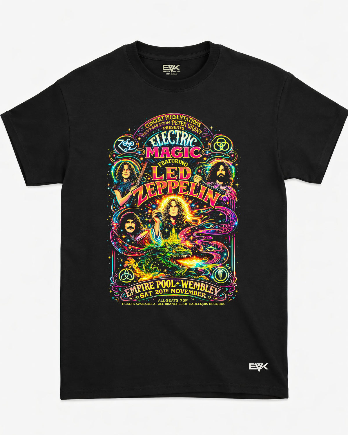 Camiseta Led Zeppelin – Electric Magic