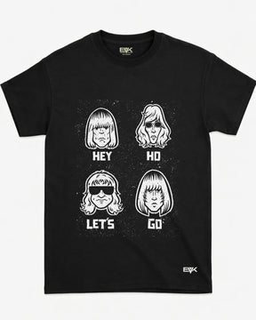 Camiseta Ramones – Hey Ho Let’s Go Cartoon Faces