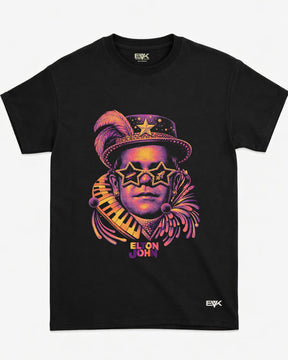 Camiseta Elton John – Star Glasses