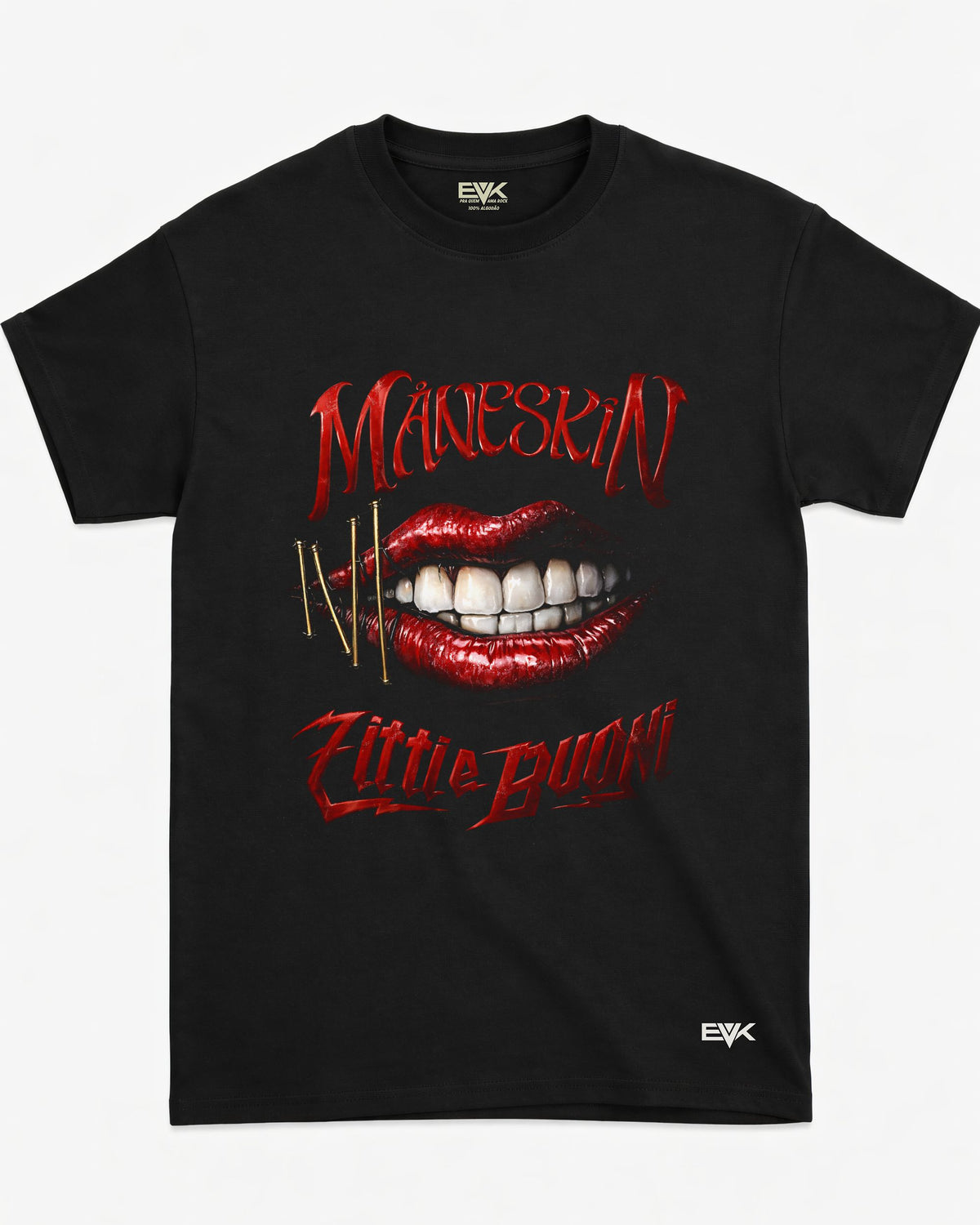 Camiseta Måneskin – Zitti e Buoni
