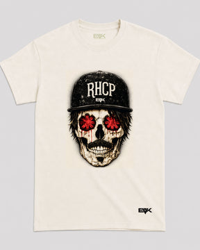 Camiseta Off-White Red Hot Chili Peppers – Anthony Kiedis Skull