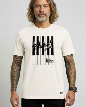 Camiseta Off-White The Beatles – Piano
