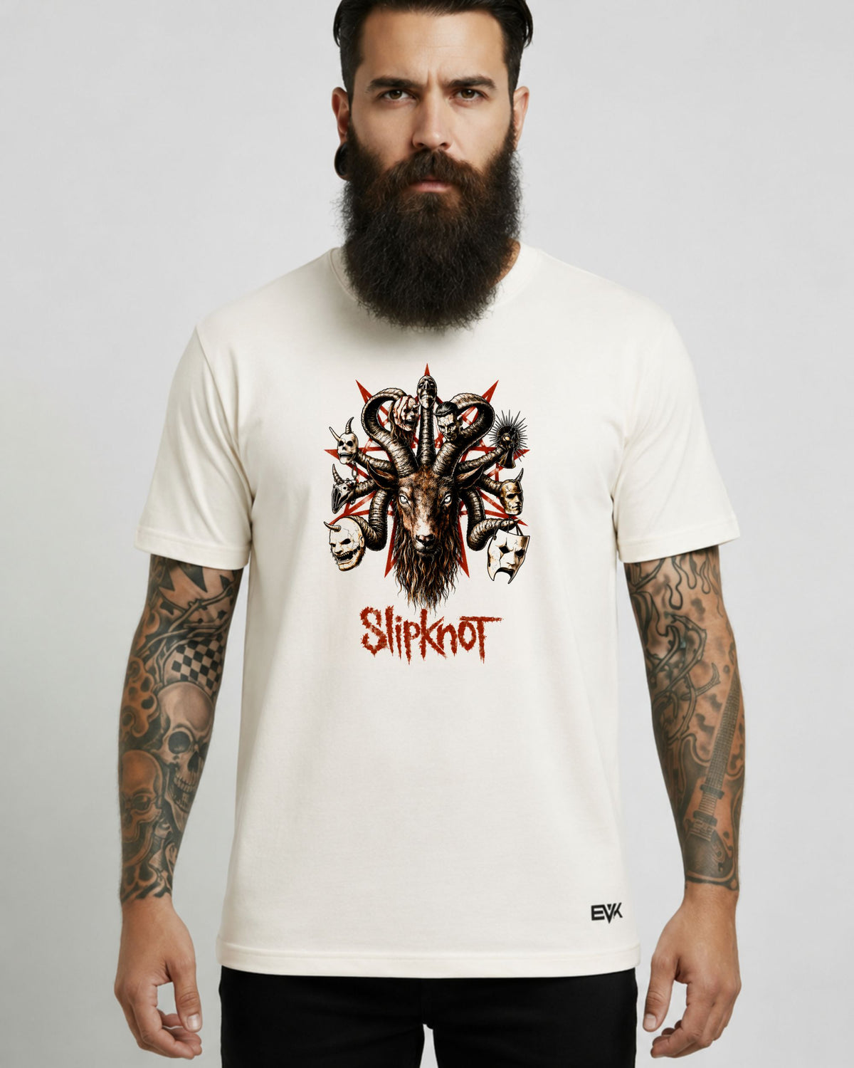 Camiseta Off-White Slipknot – Masquerade Tree