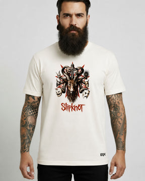 Camiseta Off-White Slipknot – Masquerade Tree