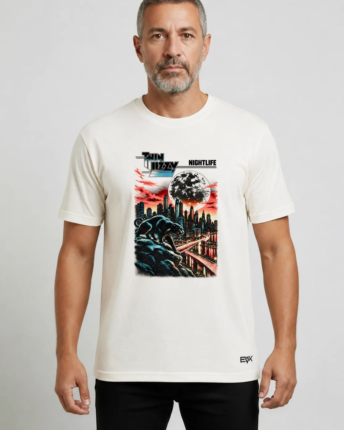 Camiseta Off-White Thin Lizzy – Nightlife