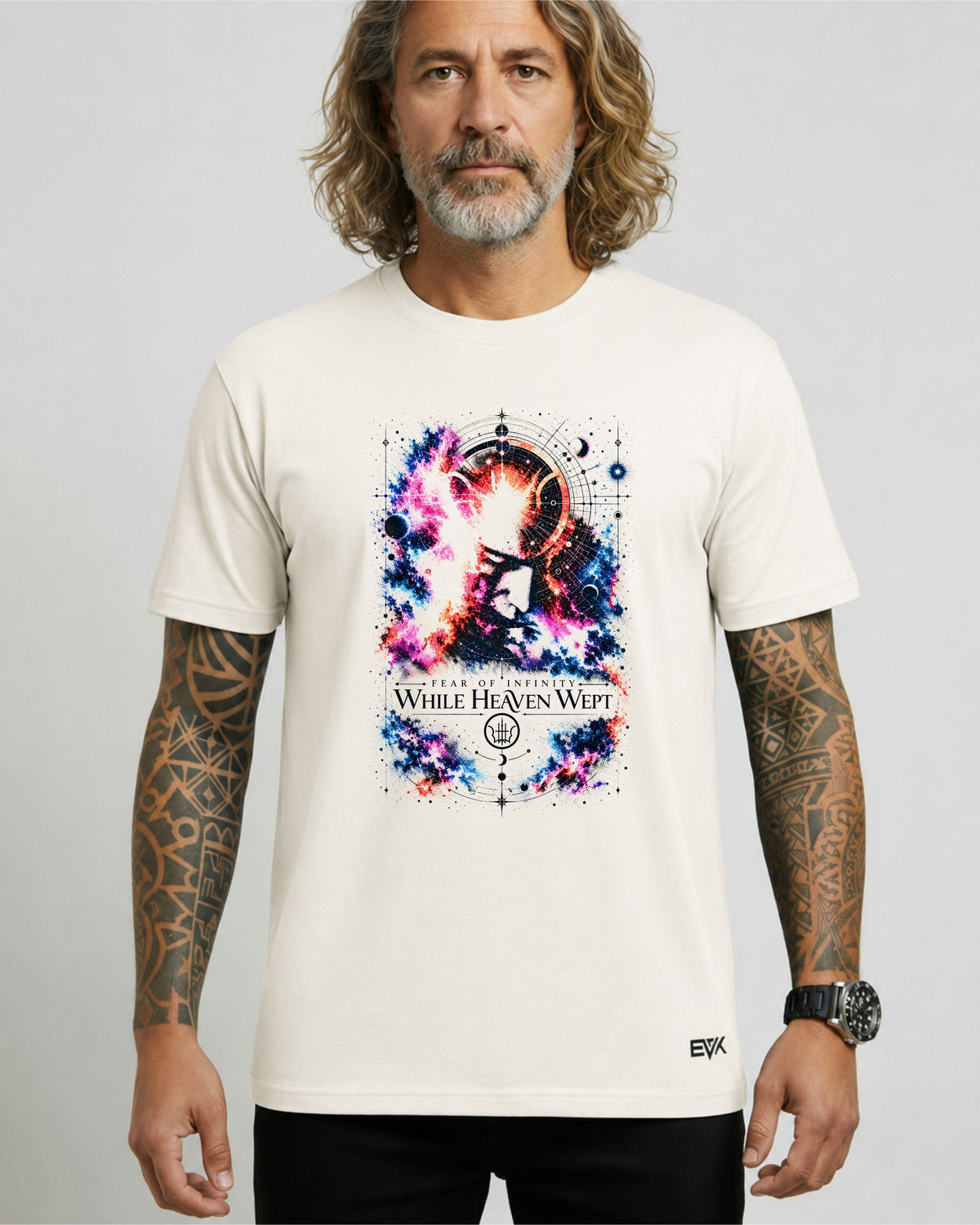 Camiseta Off-White While Heaven Wept – Fear of Infinity