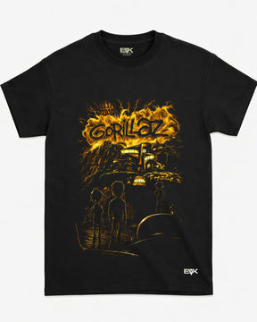 Camiseta Gorillaz – Plastic Beach