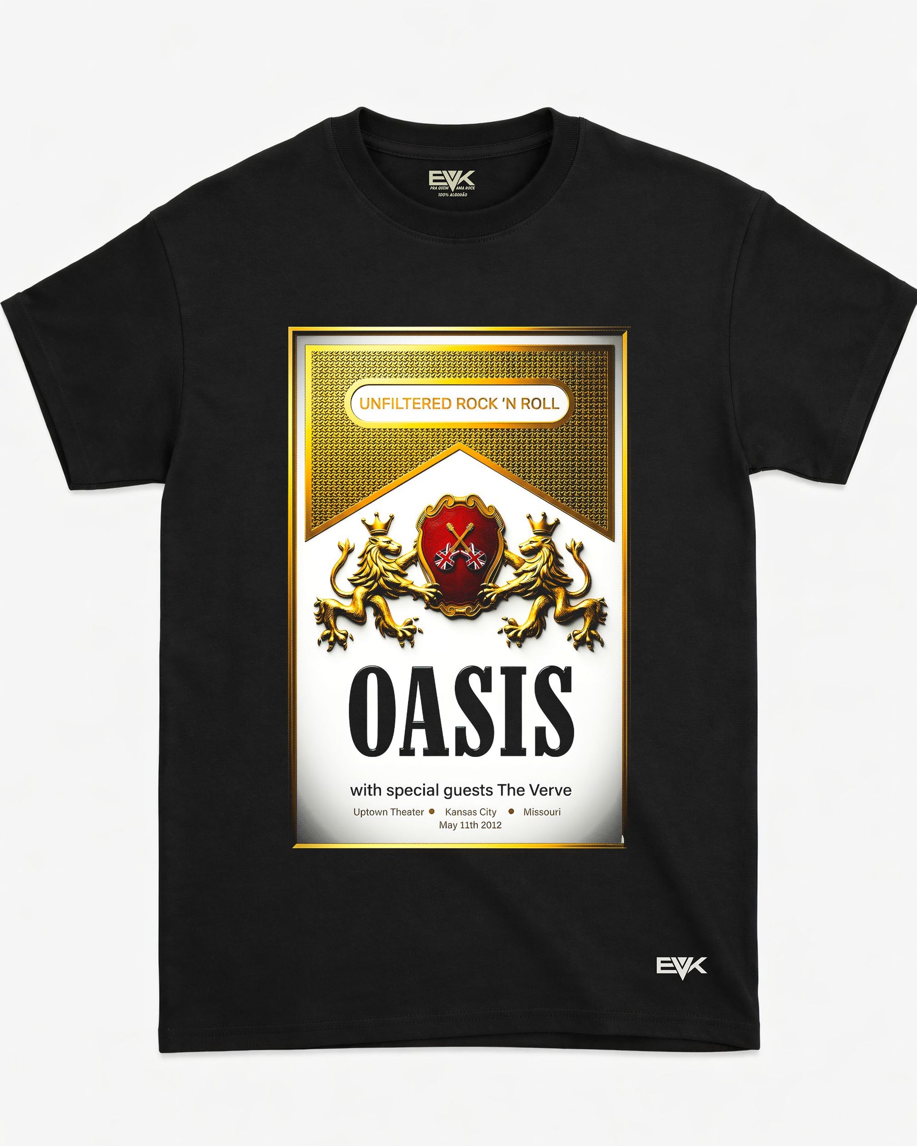 Camiseta Oasis – Unfiltered Rock 'n Roll