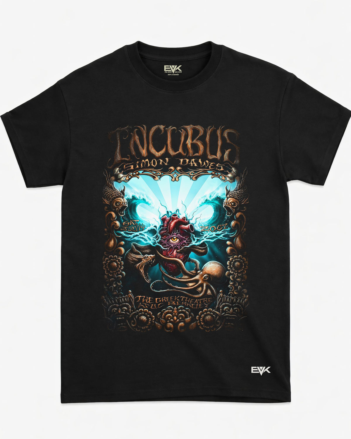 Camiseta Incubus – Greek Theatre