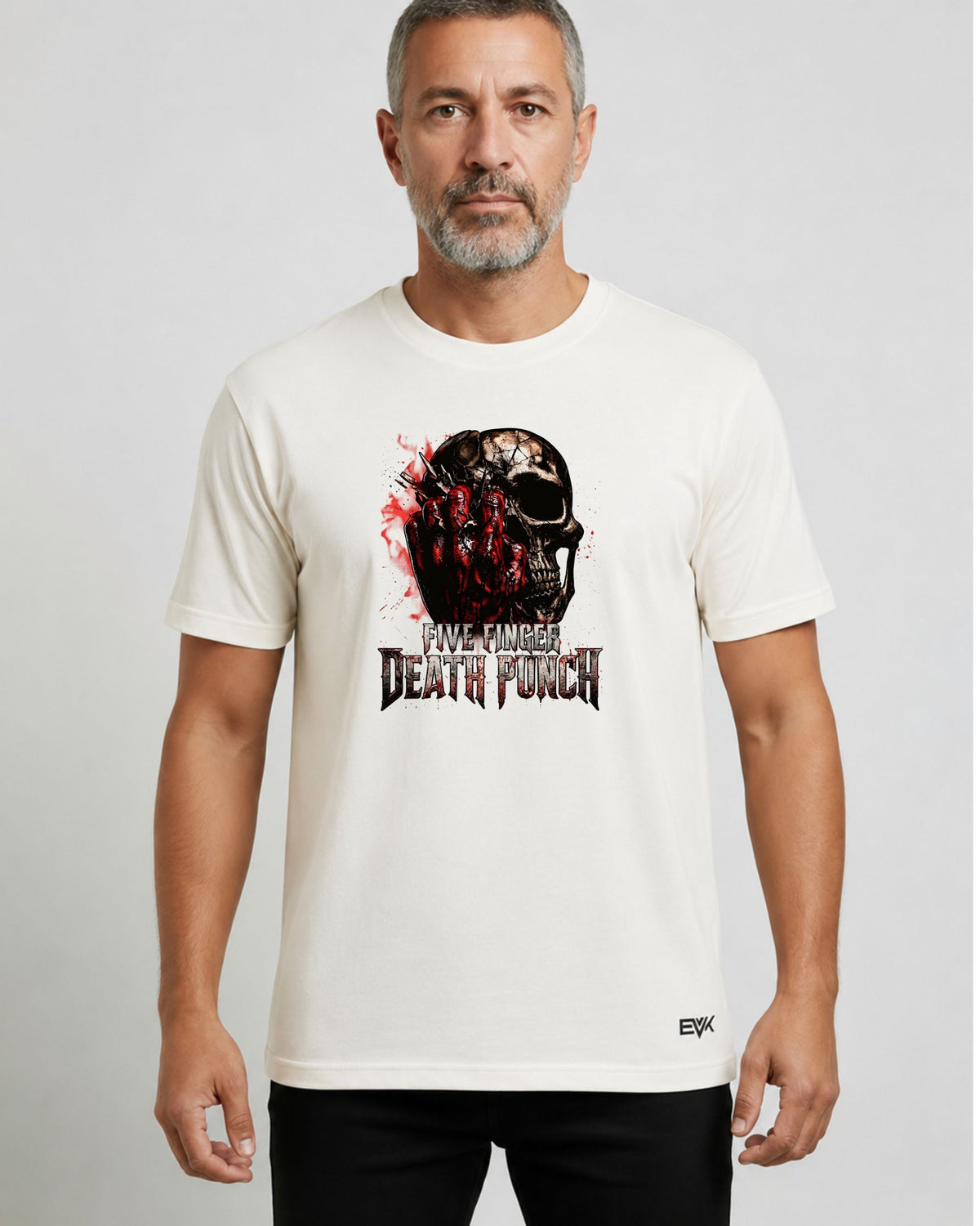 Camiseta Off-White Five Finger Death Punch – Got Your Six