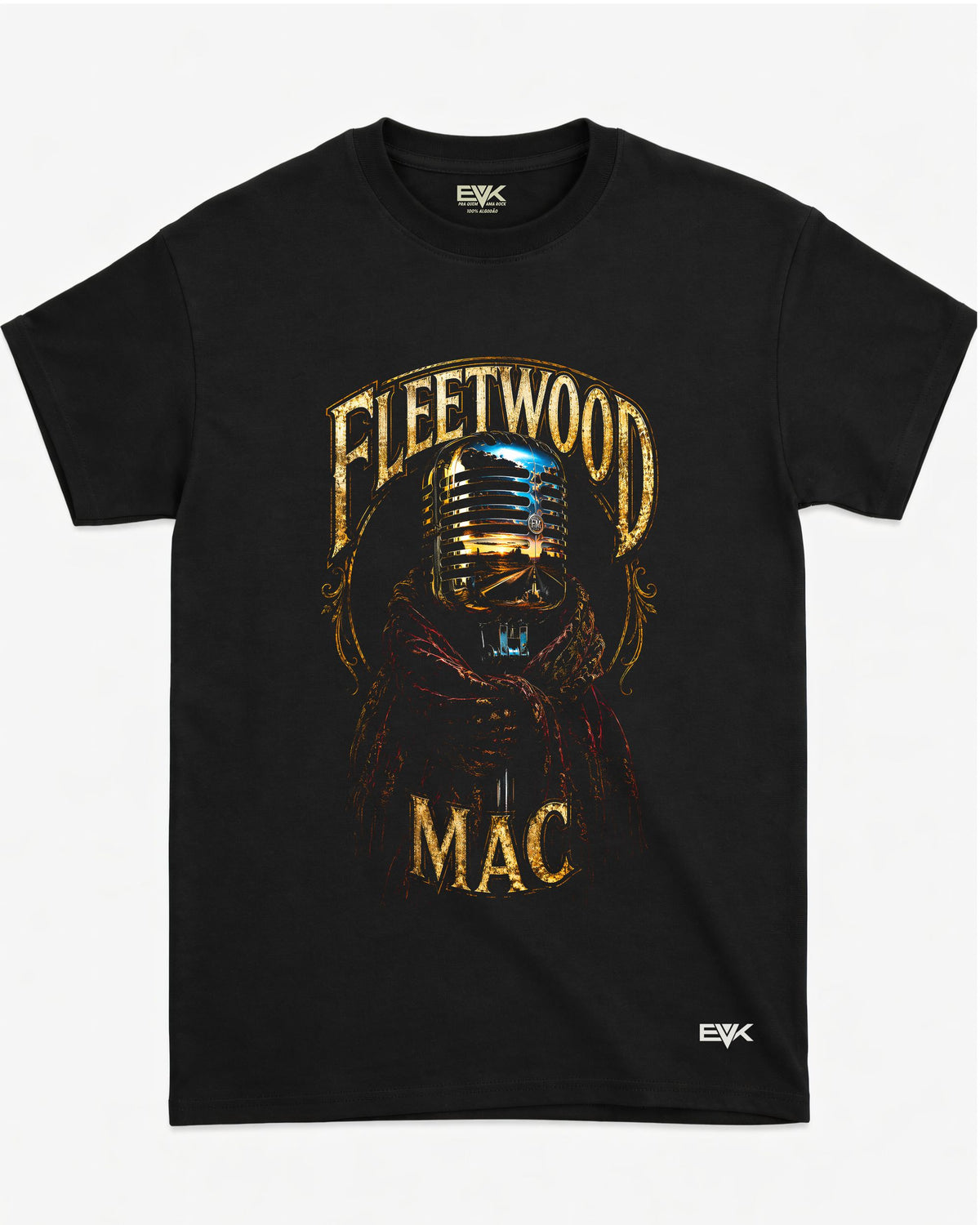 Camiseta Fleetwood Mac – Gold Dust Microfone