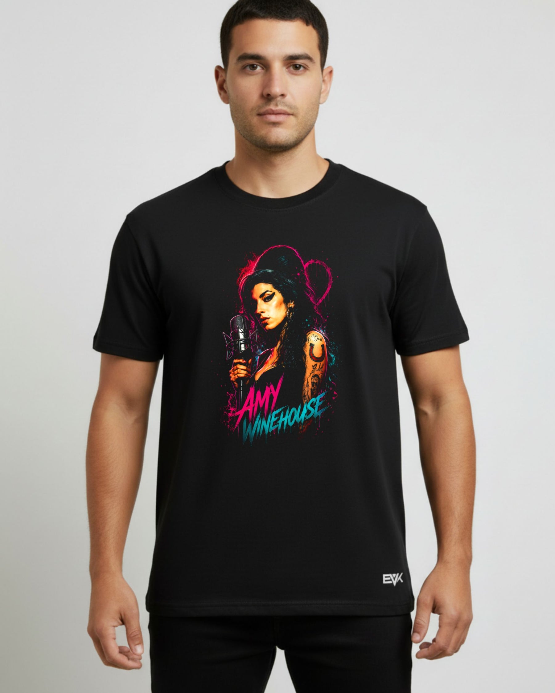 Camiseta Amy Winehouse – The Icon and Jazz