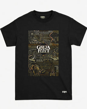 Camiseta Greta Van Fleet – Words