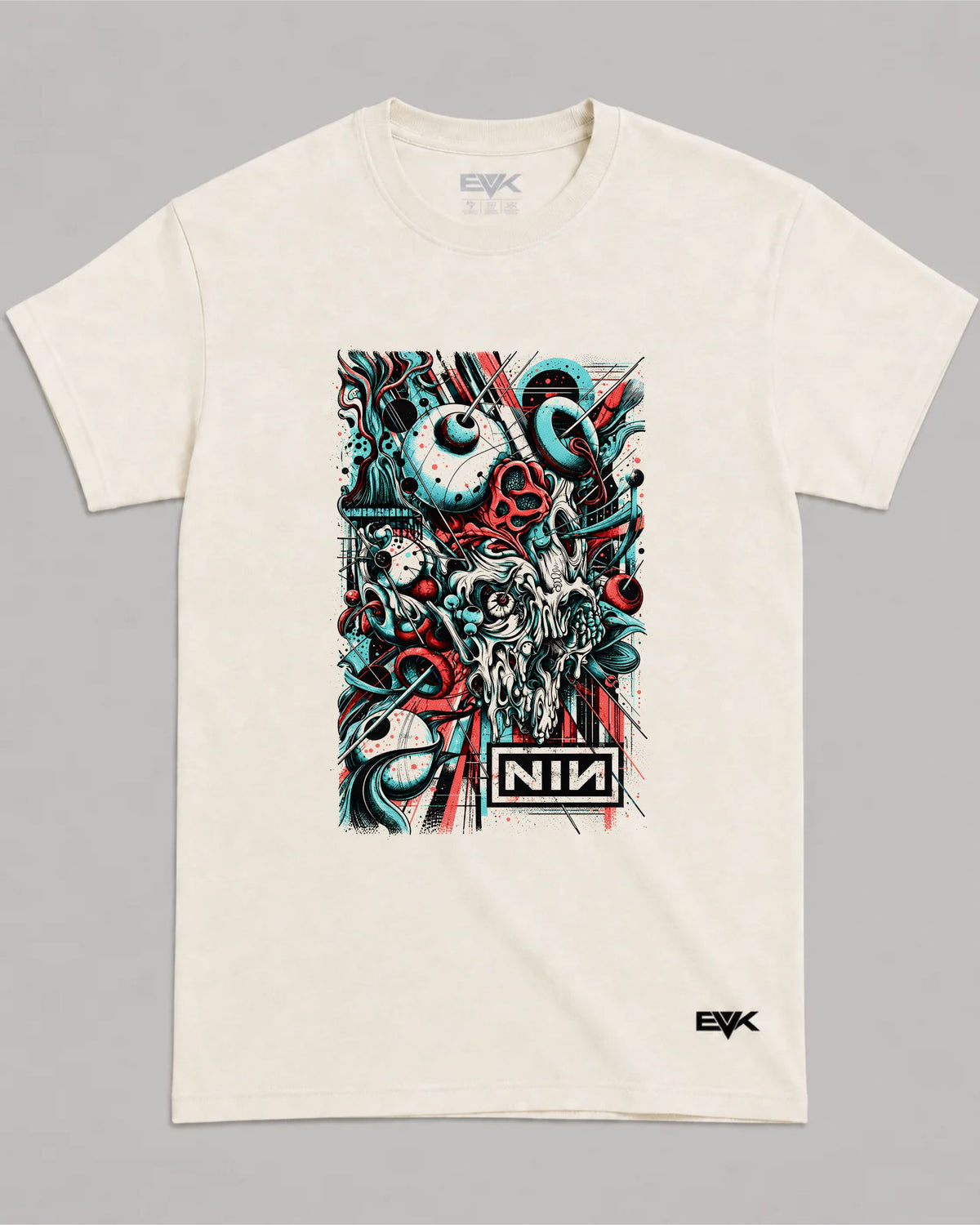 Camiseta Off-White Nine Inch Nails – Psychedelic Distortion