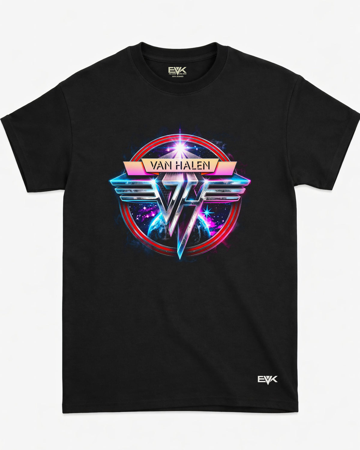 Camiseta Van Halen – Retro VH Space