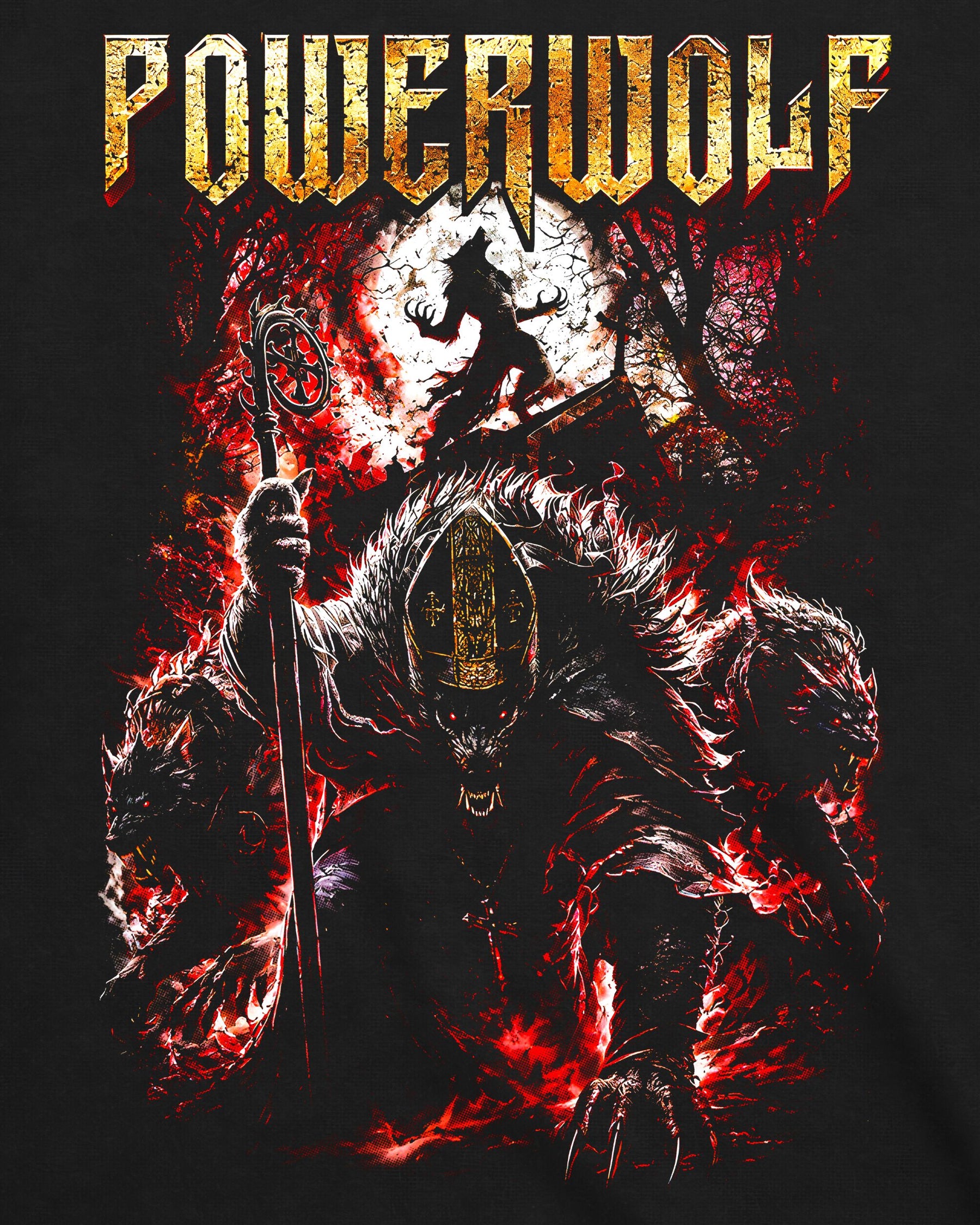 Camiseta Powerwolf – Wake Up the Wicked