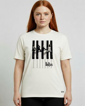 Camiseta Off-White The Beatles – Piano