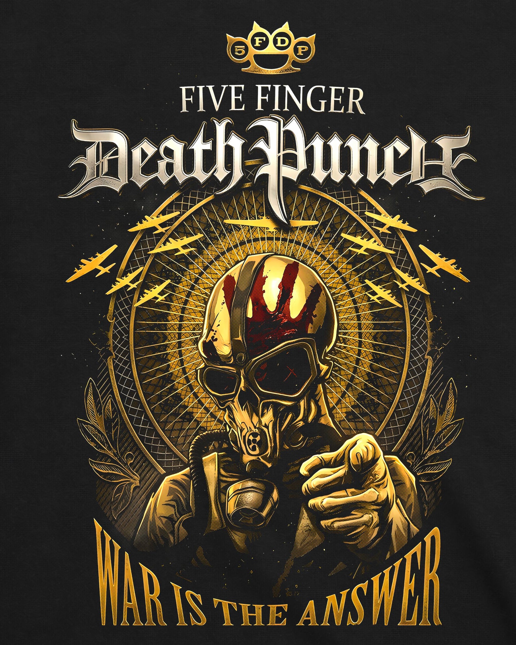 Camiseta Five Finger Death Punch – War Is The Answer