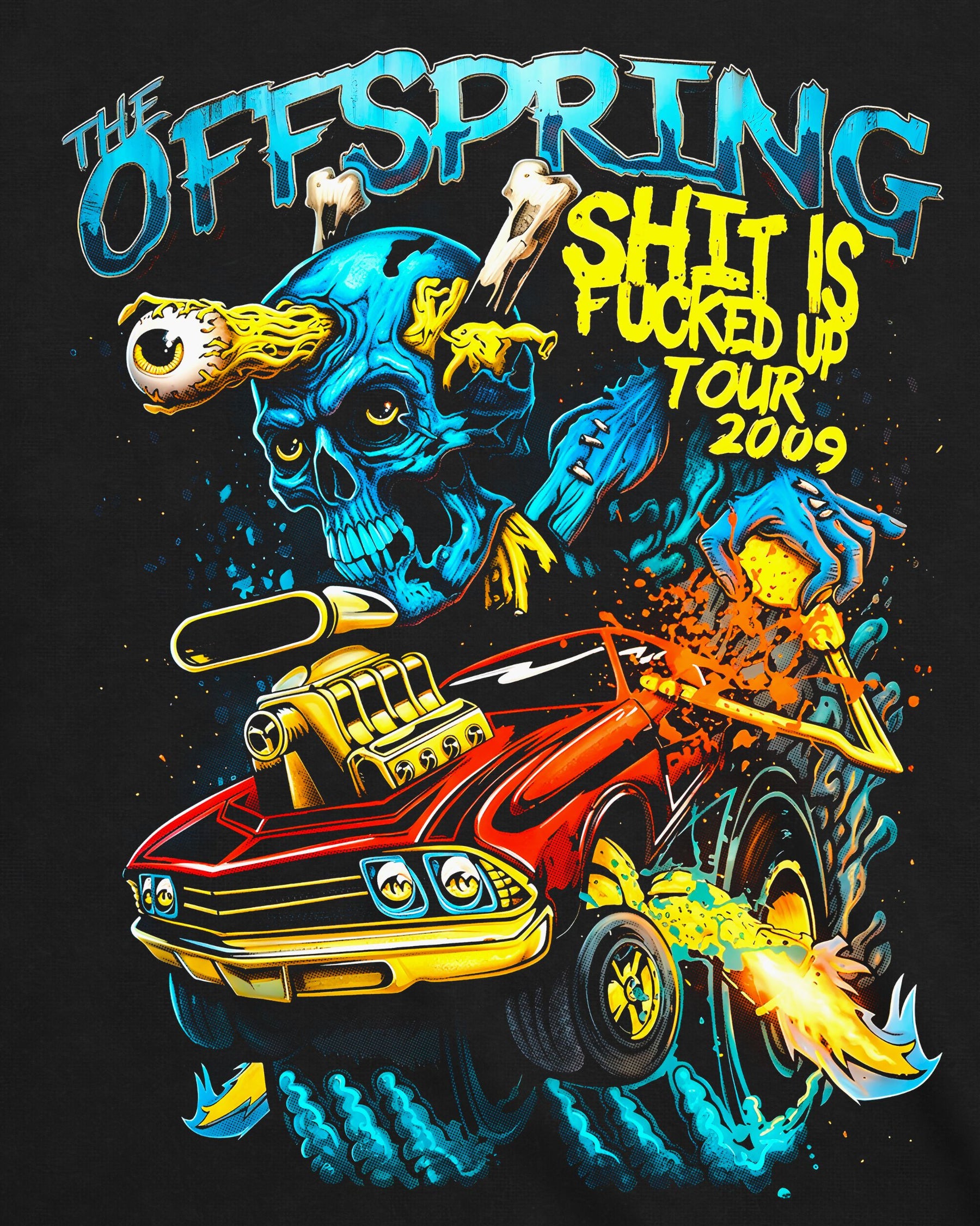 Camiseta The Offspring – 2009 Tour