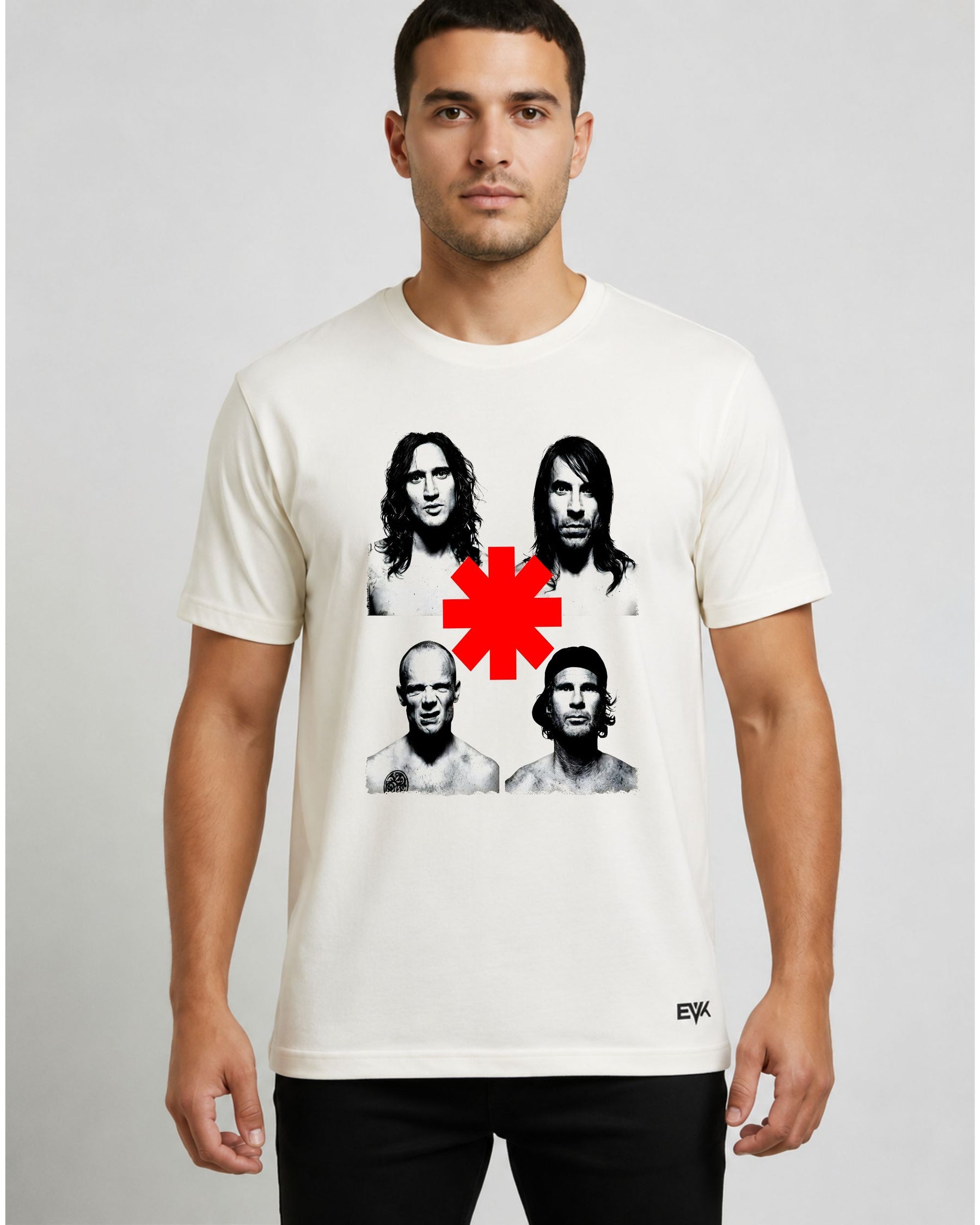 Camiseta Off-White Red Hot Chili Peppers – The Four Guys