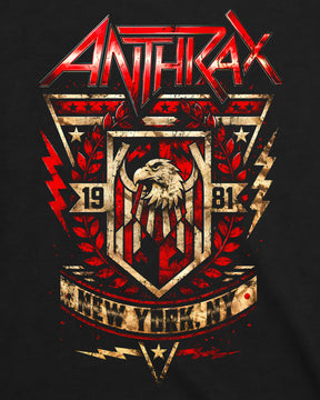 Camiseta Anthrax – NYC Metal Shield