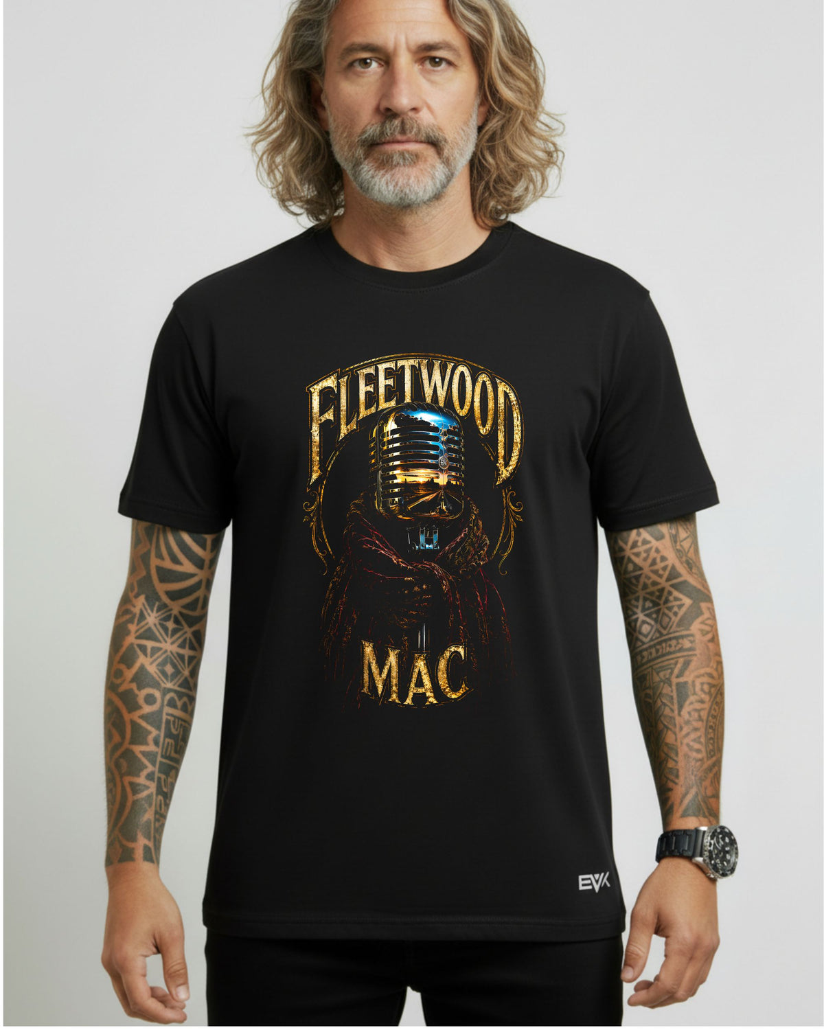 Camiseta Fleetwood Mac – Gold Dust Microfone