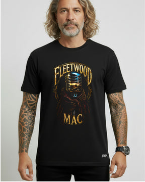 Camiseta Fleetwood Mac – Gold Dust Microfone