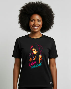 Camiseta Amy Winehouse – The Icon and Jazz