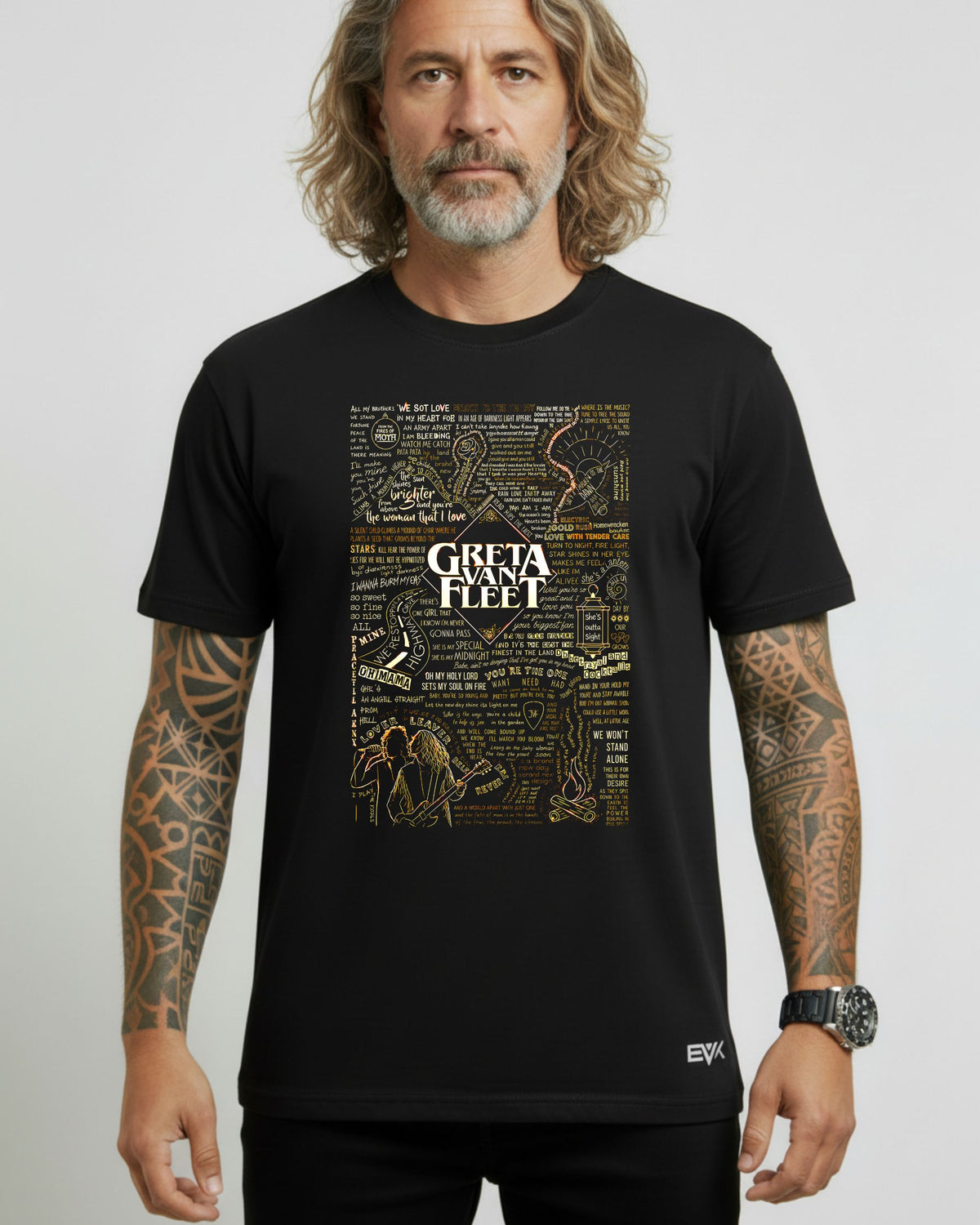 Camiseta Greta Van Fleet – Words
