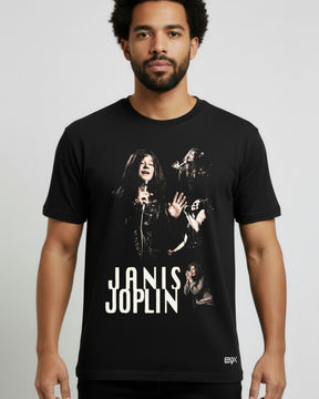 Camiseta Janis Joplin – Janis Collage