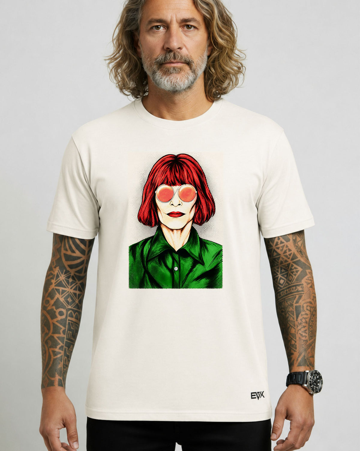 Camiseta Off-White Rita Lee – Simplesmente Rita