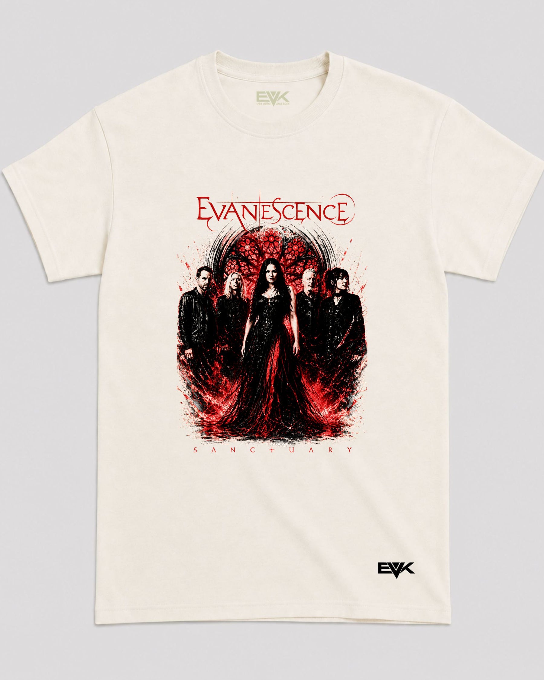 Camiseta Off-White Evanescence – Cathedral of Blood