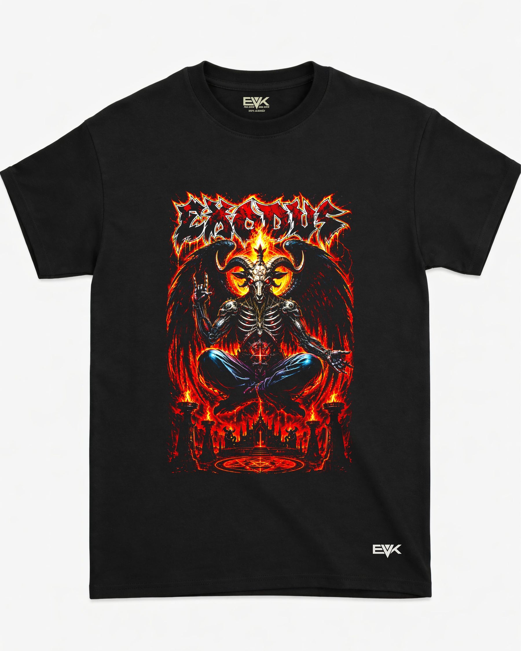 Camiseta Exodus – Baphomet's Reign