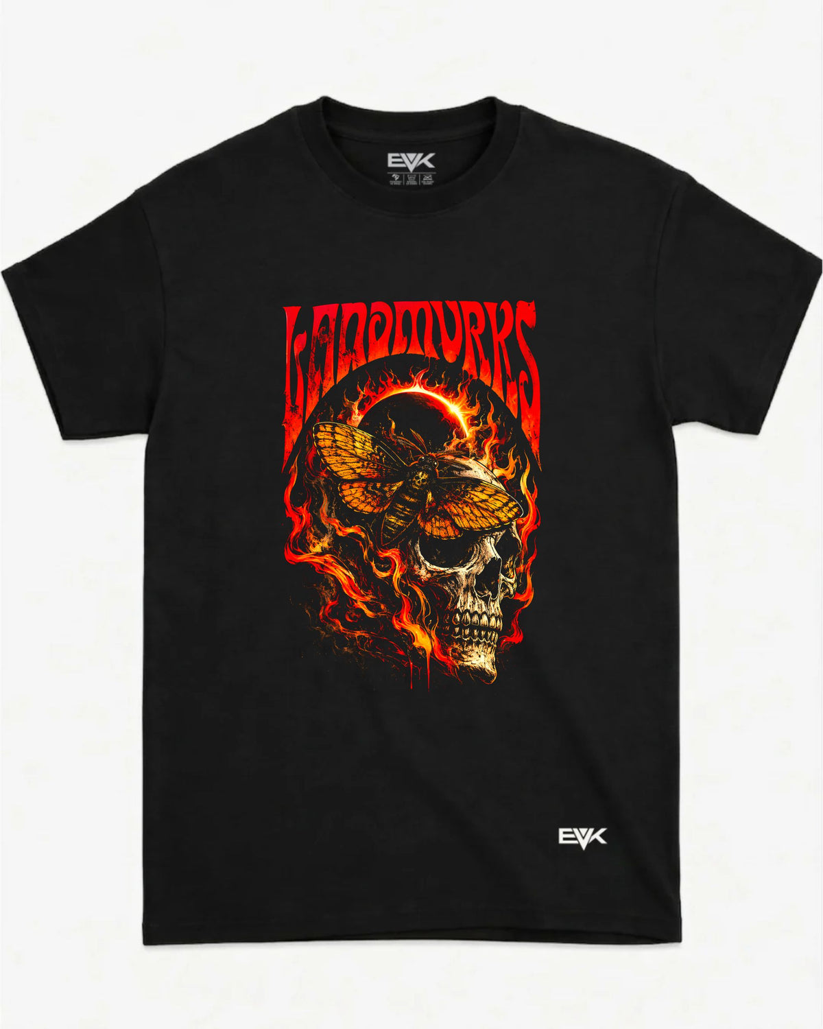 Camiseta LANDMVRKS – Fiery Death Head